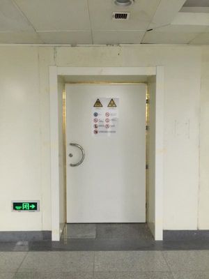 RF Shielded MRI Room Door with 100dB RF Attenuation Copper Foil Shielding and Electromagnetic or Mechanical Locks