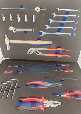 Portable Non Magnetic Tool Kit Professional Black Silver Tools Suitable for Electronics Troubleshooting and Service