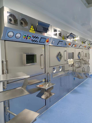 Customized Design Nuclear Radiation Hot Cell with Galvanized Steel Panel Material and Lead Equivalent