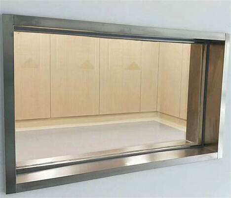 250VAC Rated Radiation Shield Lead Glass Barrier with 0.2A Leakage Current for Medical & Industrial Usage