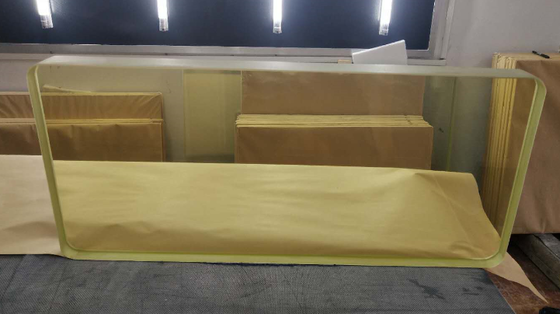 Square Customized Radiation Lead Glass X Ray Lead Glass Panels for Shielding Protection in Medical and Industrial Fields
