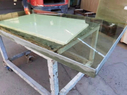 épaisseur X Ray Lead Glass 1.7mmpb de 8mm protégeant l'installation de pièce de Ct