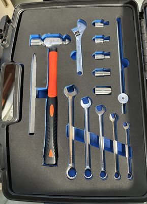 E-Service Nonmagnetic Tool Set Cushioned Handgrip Laser Mark for Secure Manipulation of Precision Electronic Components