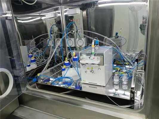 Cellules chaudes ergonomiques 50mmPb équivalent plomb Désinfection UV et ozone