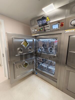 Équivalent plomb Conception personnalisée Système de ventilation à pression négative de cellule chaude de radiation nucléaire pour un confinement sécuritaire des radiations