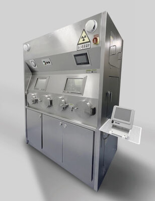 Shielding Gamma And X-ray Radiation F18 Hot Cell Featuring Durable Galvanized Steel And Lead Sheet For Radiation Protection