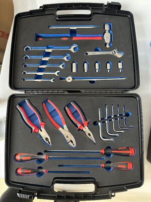 Kit d'outils non magnétiques certifié ISO 9001 Fabriqué en titane non magnétique Inclut boîte standard 26 pièces Idéal pour le travail de précision