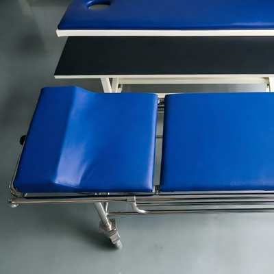 600 lb Capacity MRI Stretcher with Non-Magnetic Aluminum Alloy and Full Surround Rubber Bumper