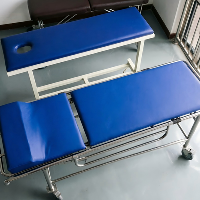 Traîneau compatible IRM en alliage d'aluminium non magnétique avec 240 kg de charge maximale pour IRM et tomodensitométrie