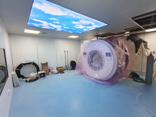 Chambre protégée par RF pour les installations d'imagerie médicale