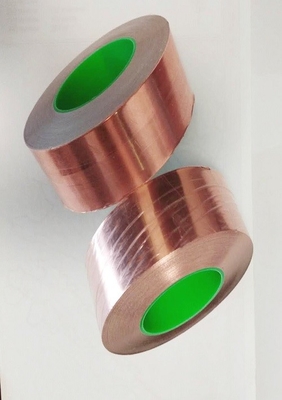 bande de cuivre de l'aluminium 99,95 de 0.06mm 50mm avec Emi Shielding adhésive conductrice EMI Shielding