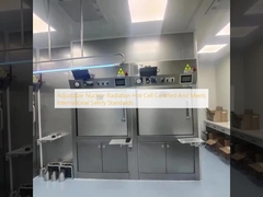Cellule chaude de radioprotection nucléaire ajustable, certifiée et conforme aux normes de sécurité internationales