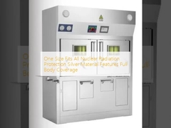 Une seule taille convient à toutes les radiations nucléaires Protection du matériau d'argent Caractéristiques Couverture du corps entier