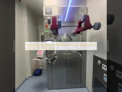 Cellule chaude de blindage de protection contre les rayonnements nucléaires hautement efficace avec UV et ozone